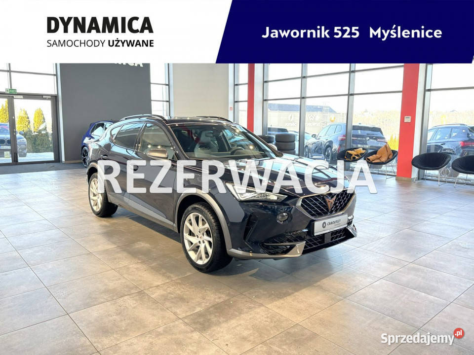 Cupra Formentor VAT 23 15TSI 150 DSG 20212022 r SUV małopolskie Myślenice