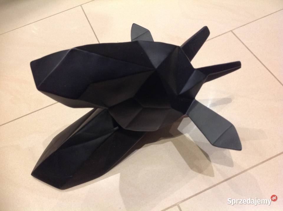 Piękna Dekoracja Ścienna Czarna Głowa Żyrafy Nowa Sól