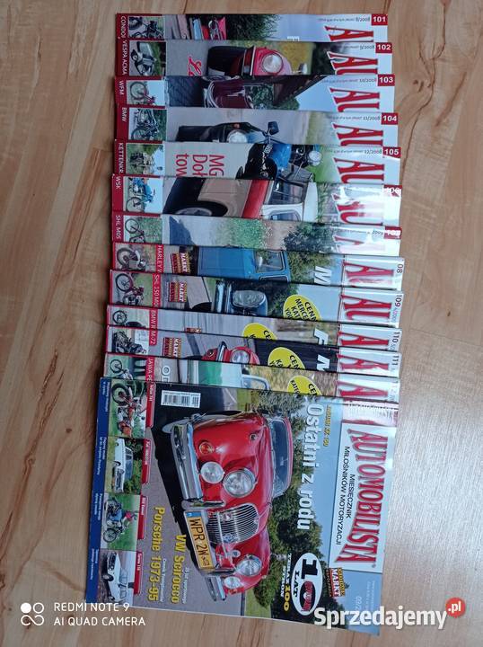 Sprzedam miesięcznik Automobilista bród 101 do wielkopolskie Konin sprzedam