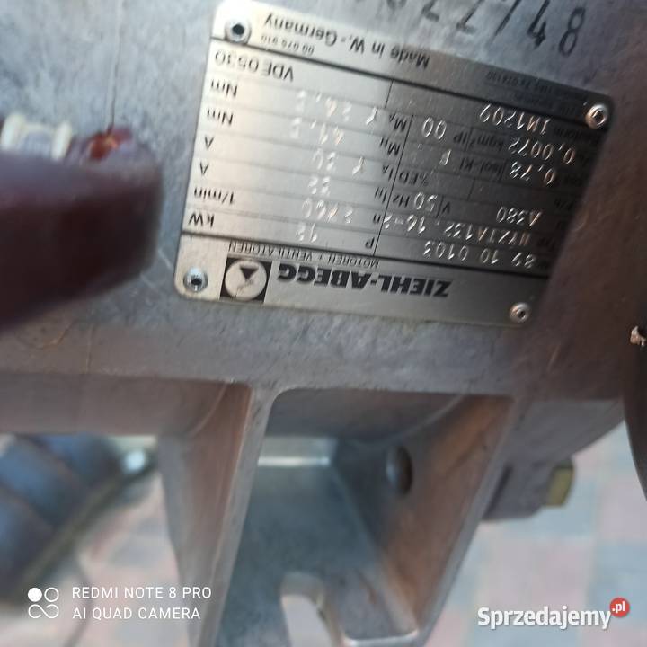 ZiehlAbegg 12 kw Pompa Nowy Tomyśl sprzedam