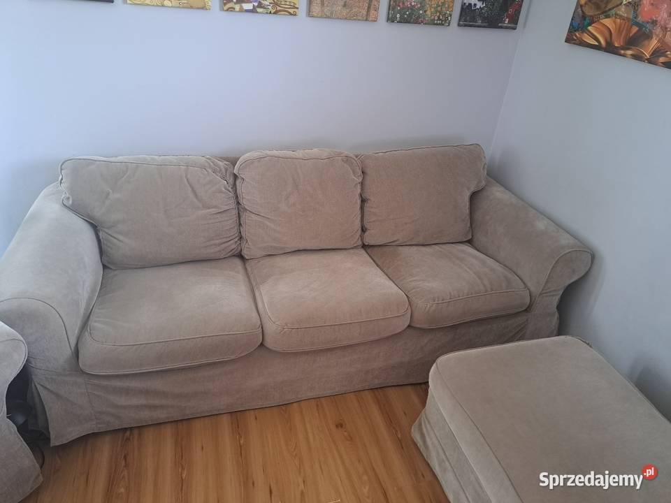 Sofa fotel 2 podnóżki Sofy i kanapy Augustów