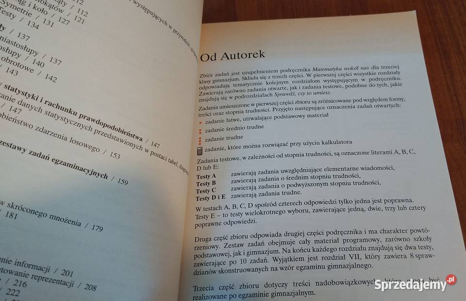 Matematyka wokół nas 3 Zbiór zadań i testów Ewa