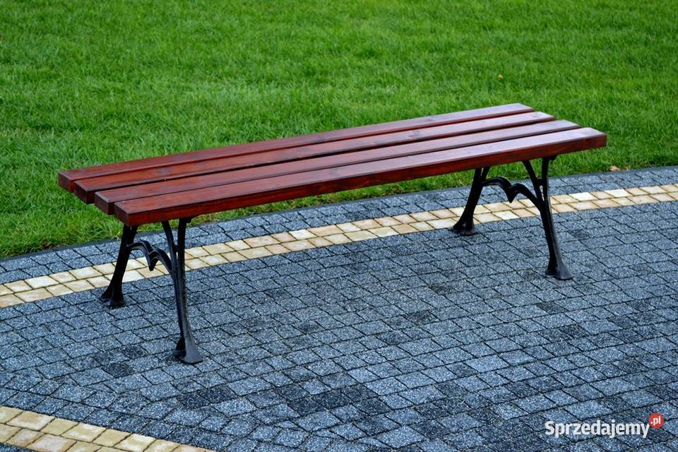 Ławka Parkowa Ogrodowa bez oparcia Miejska Kobylin sprzedam