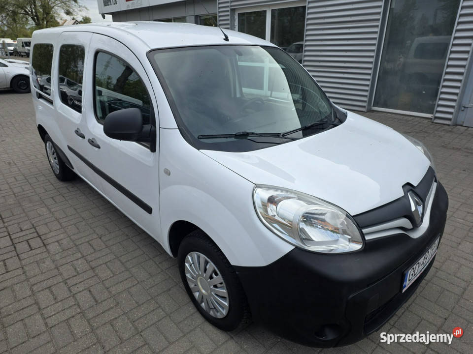 Renault Kangoo Renault Kangoo Maxi Mixt VAT23 Rok produkcji 2014 Motoryzacja Gdańsk