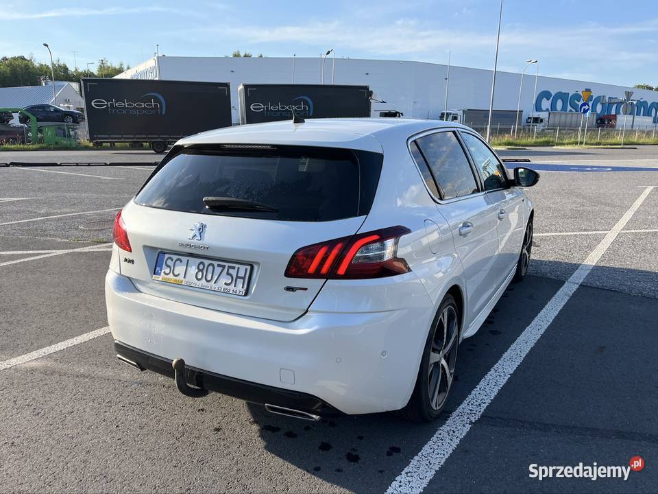 Peugeot 308 GTLine 181 20 BlueHdi Nowy Rozrząd czujnik martwego pola 308