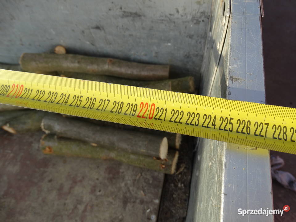 Drewno opałowe konary pocięte dęb grab Brzostek