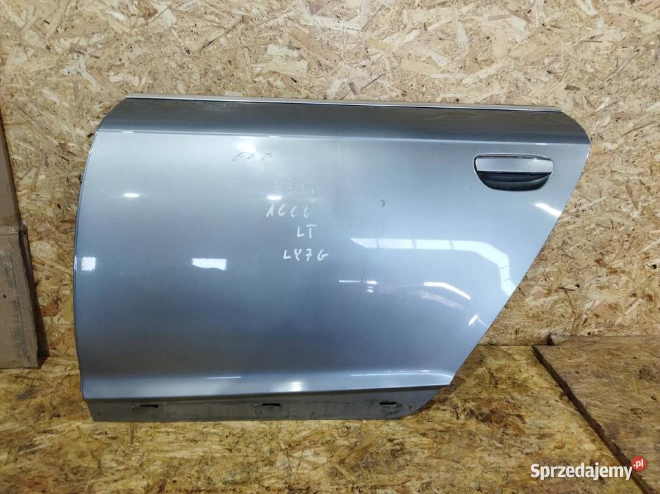 DRZWI LEWY TYŁ AUDI A6 C6 LY7G SEDAN AVANT ORG Przystajń