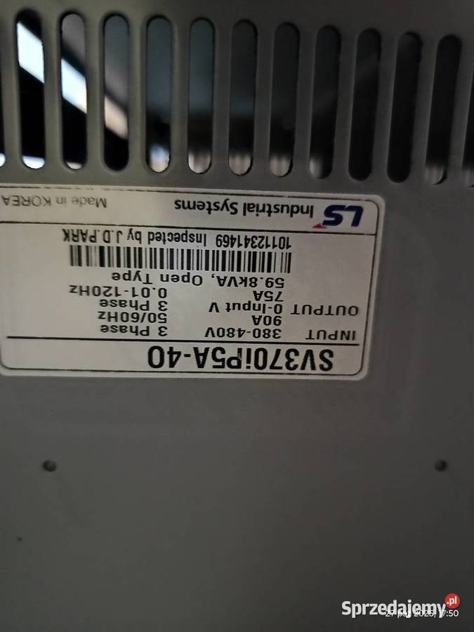 Falownik 37kW Pozostałe Pabianice