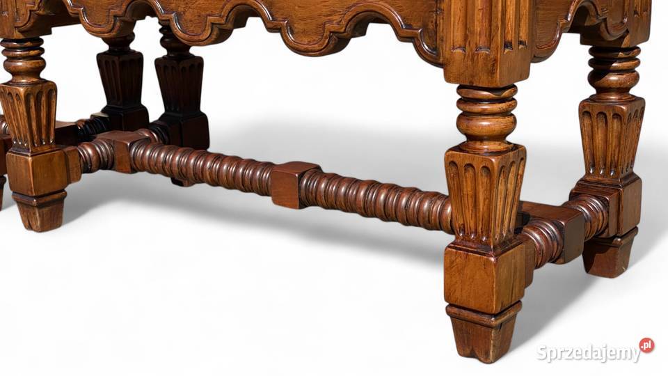 2 rzeźbione komody szafki konsole orzech KOMPLET Gryfice sprzedam