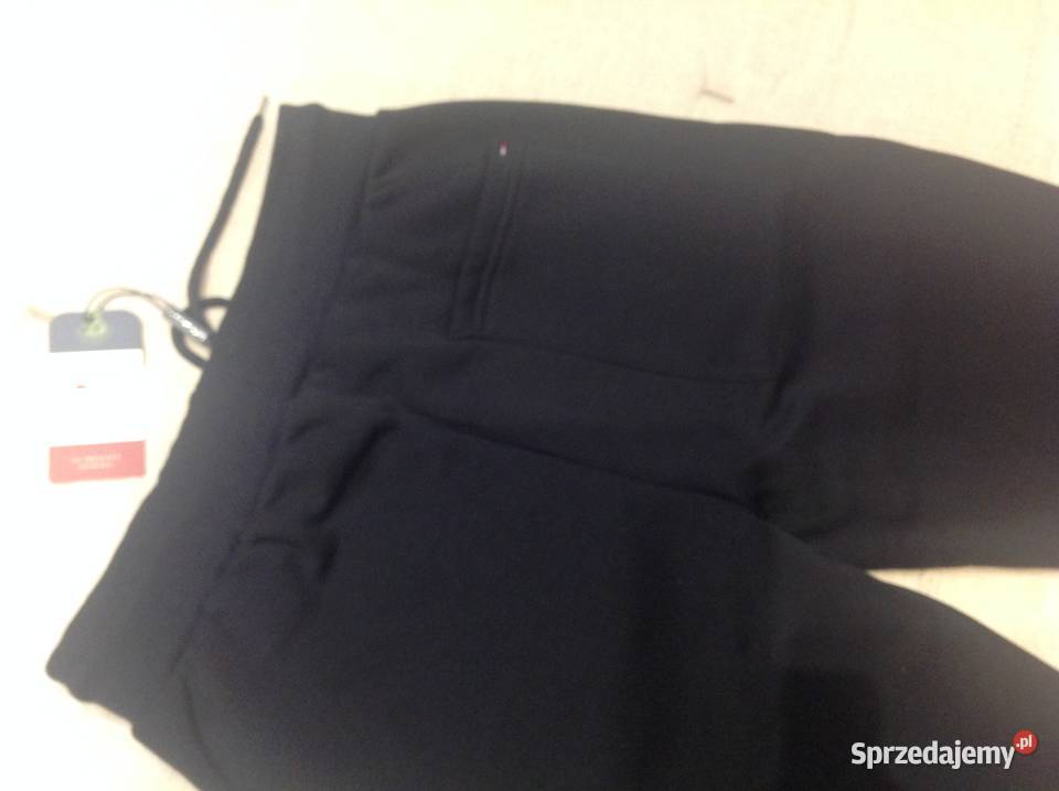 Spodnie Dresowe Tommy Hilfiger r L Ciemny Granat Nowa Sól sprzedam