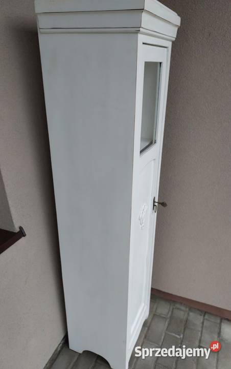 Stary międzywojenny słupek biały przecierany sprzedam
