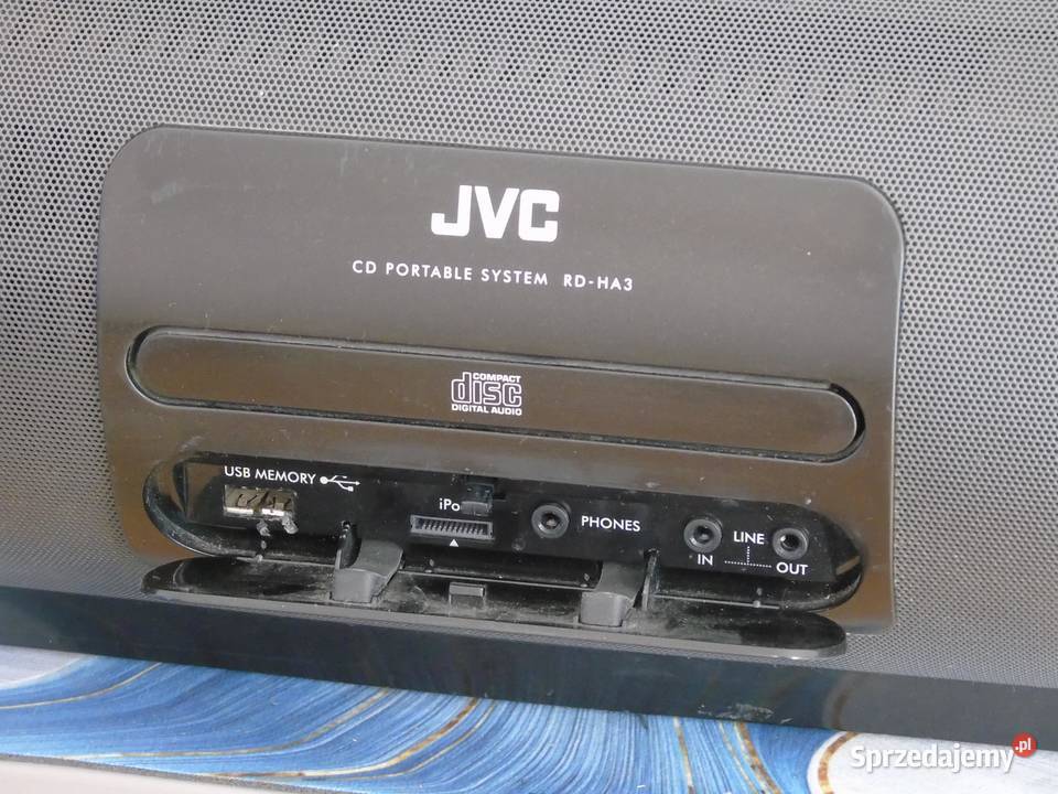 Radio odtwarzacz z CD USB mp3 JVC RDHA3B sprawny Jasło