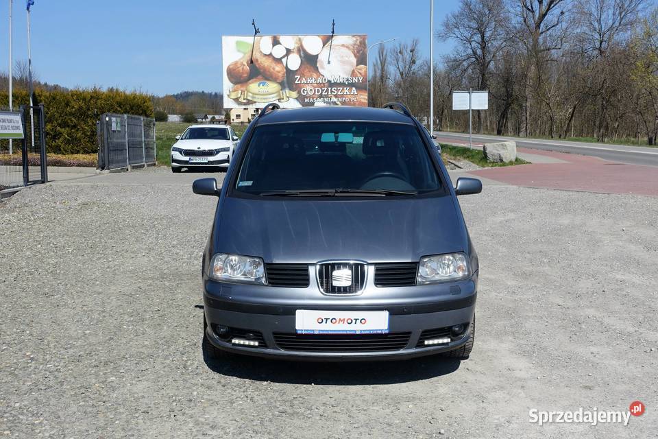 Seat Alhambra 20TDI 140 7osobowy Zarejestrowany światła przeciwmgielne Buczkowice