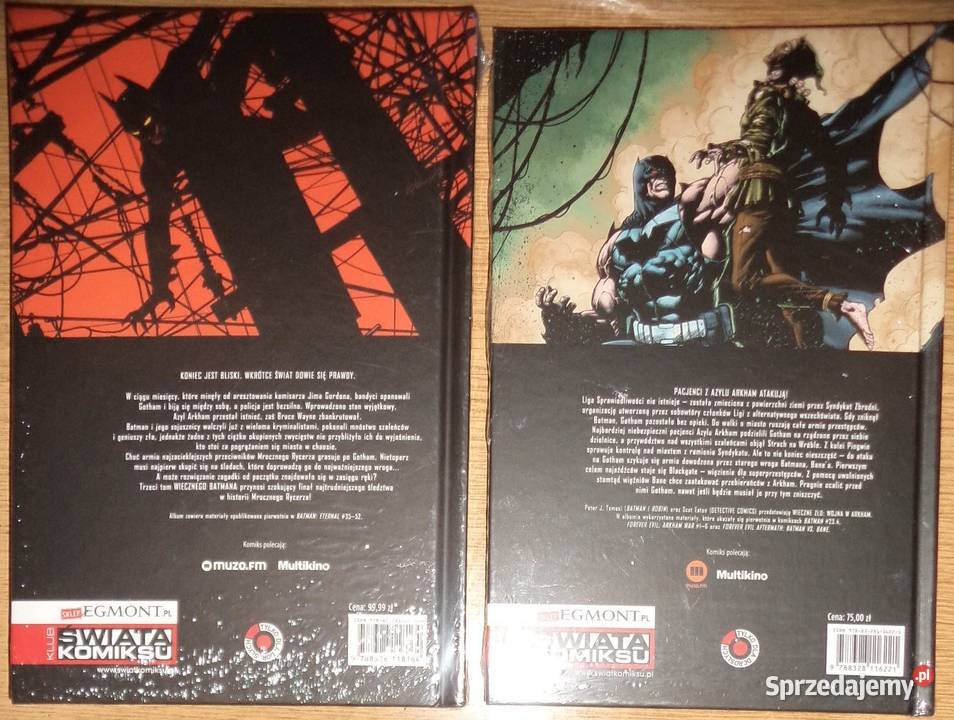 2x komiks Batman Wieczny Batman Wieczne zło Kultura i Rozrywka Rzeszów