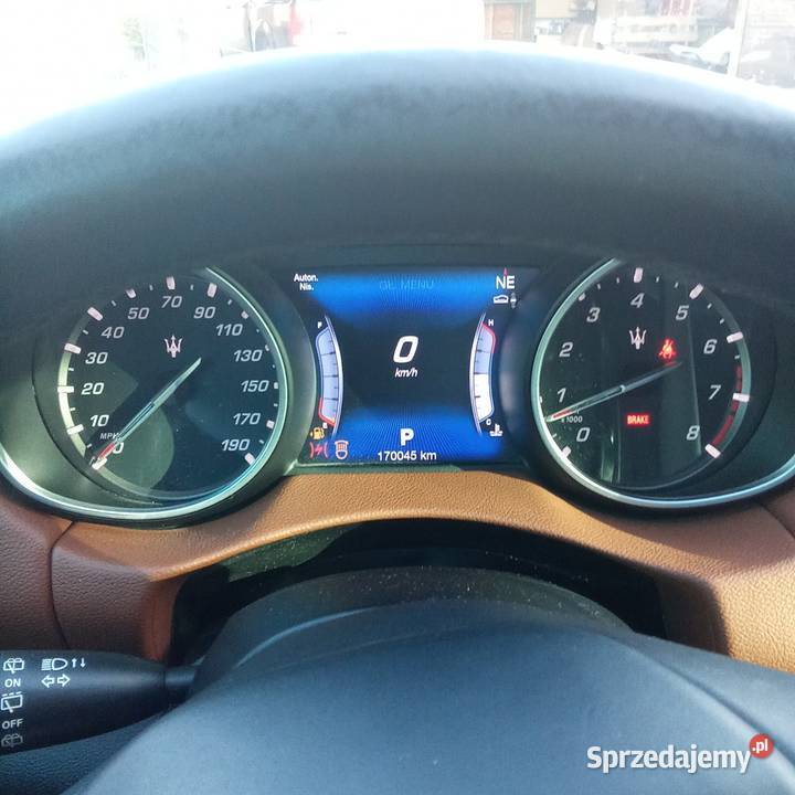 Maserati Levante 430 koni nawigacja Białystok