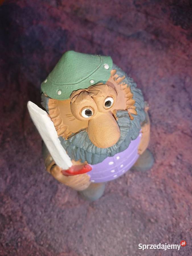 Gliniana skarbonka Hermis rękodzieło souvenir mazowieckie Warszawa