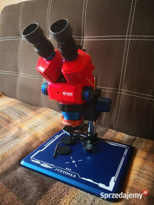 Mikroskop stereoskopowy Triocular MIKROSKOP SM3 Hrubieszów sprzedam