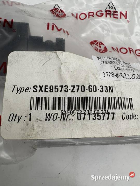 Norgren SXE9573Z706033N Elektrozawór