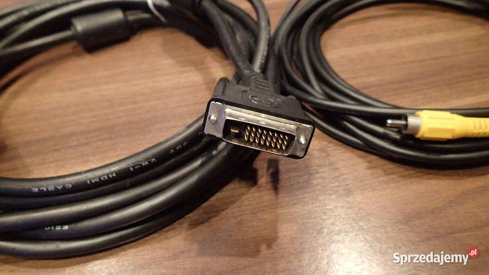 Kabel Adapter DVIHDMI kabel sygnałowy video 5m Sosnowiec