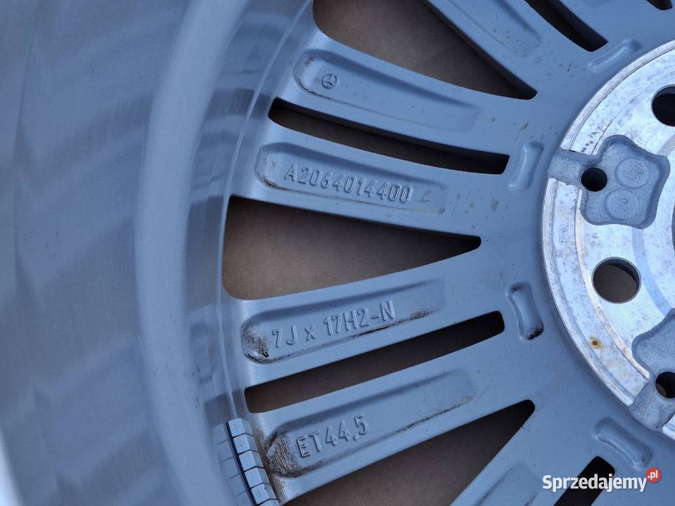 MERCEDES CKLASA W206 FELGA ALUMINIOWA 17 7J lubuskie Bieleń