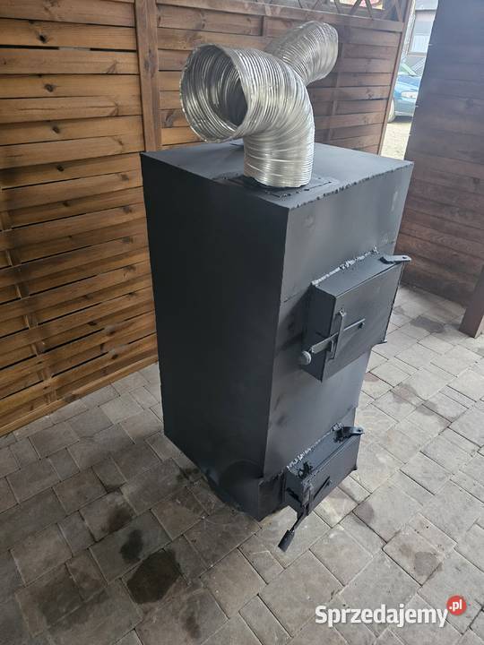 Piec nadmuchowy 26 kW Okrągłe palenisko Do Kotły i Piece CO łódzkie Radomsko sprzedam