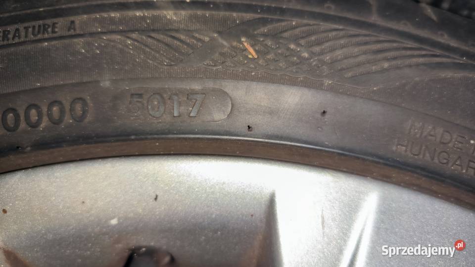 Koła alufelgi 17 na letnich oponach opel vectra