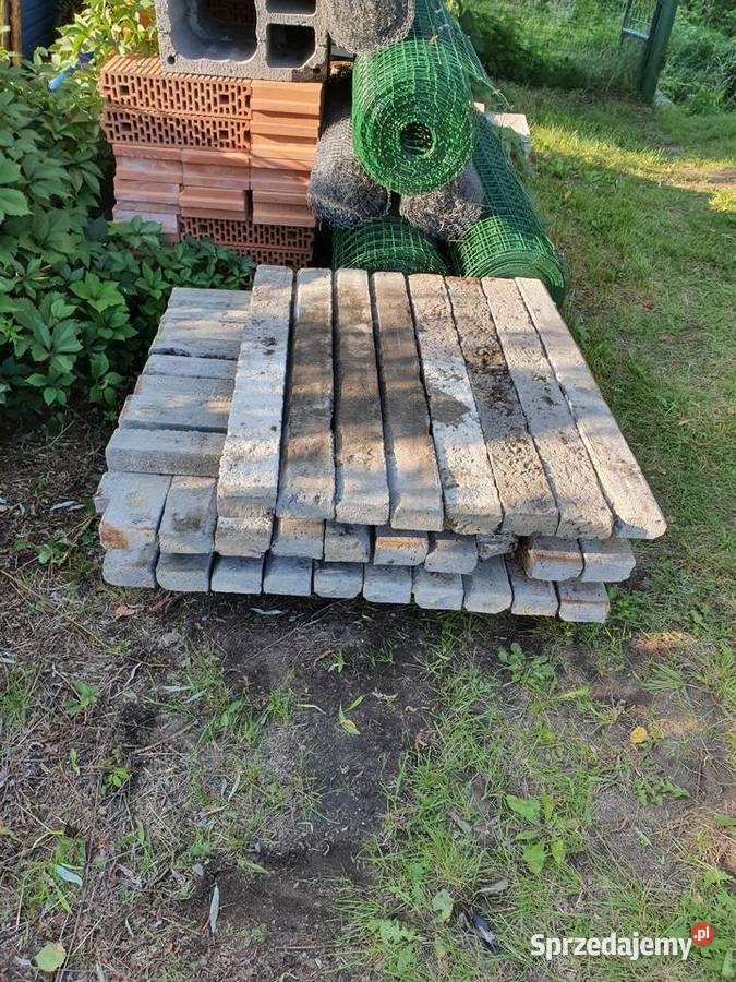 Nadproża betonowe zbrojone drutem 6mm w ilości4 Materiały budowlane śląskie Dąbrowa Górnicza