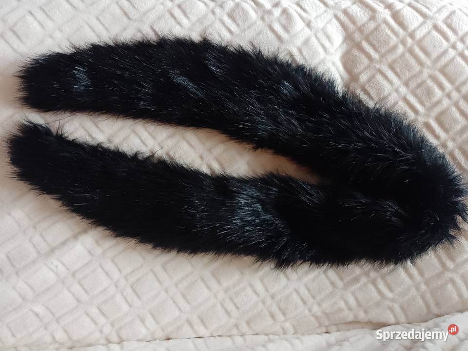 Ekskluzywny długi Futrzany kołnierz z Londynu Dla kobiet Kraków