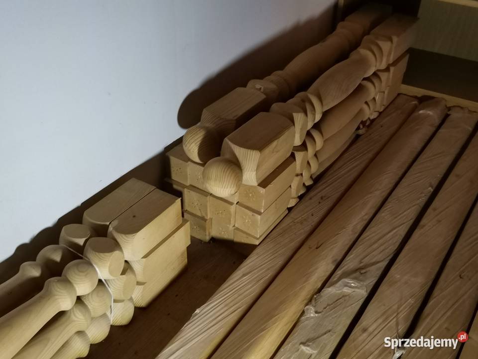 Tralki i balustradę świerk nowe Zator sprzedam