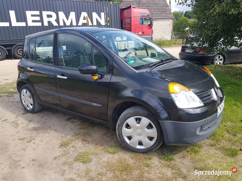 Renault Modus 12 benzyna 2006 Niski przebieg manualna Niekursko