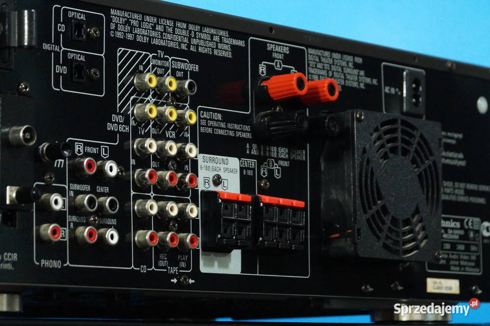 AMPLITUNER TECHNICS SADX930 Z PILOTEM W PIĘKNYM Jerzmanowice