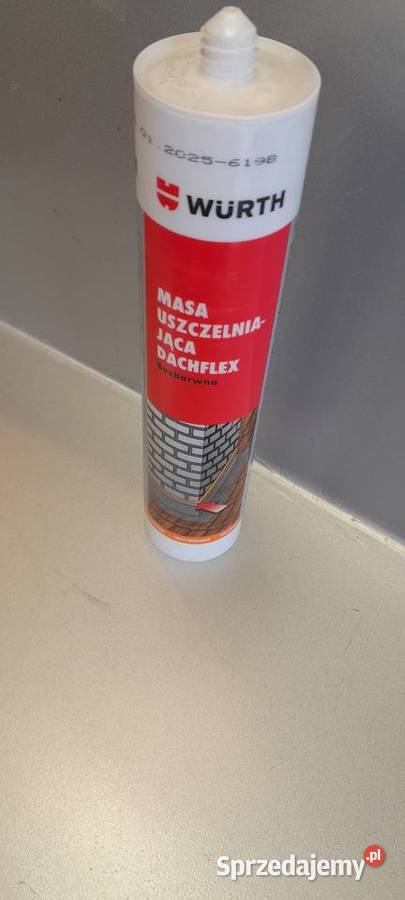 Masa uszczelniająca do dachów Wurth czarna Uszczelniacze, kleje, piany Skawa