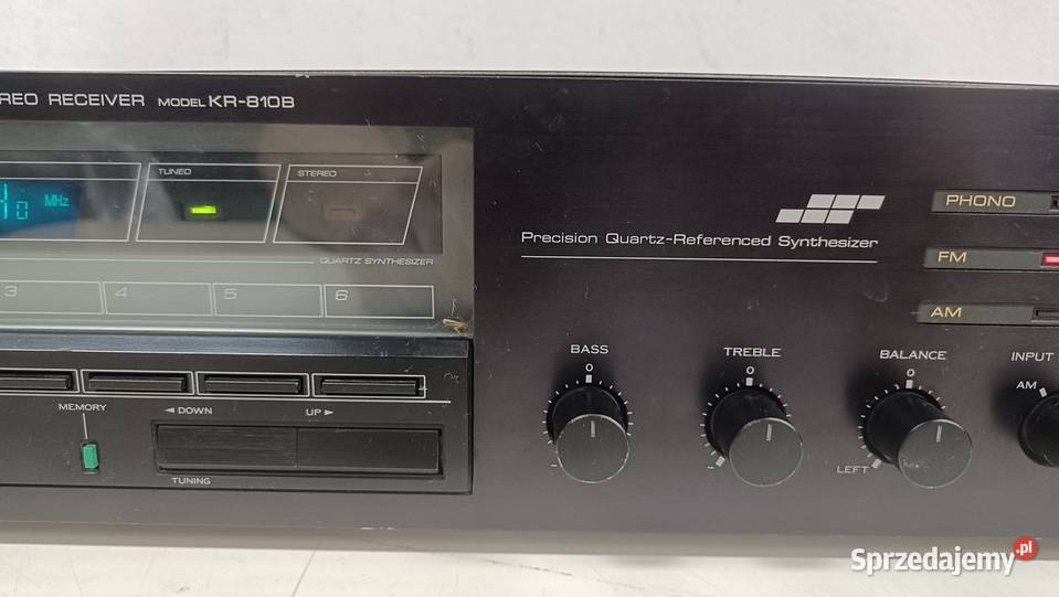 KENWOOD KR810B Amplituner Stereo do przeglądu Poznań