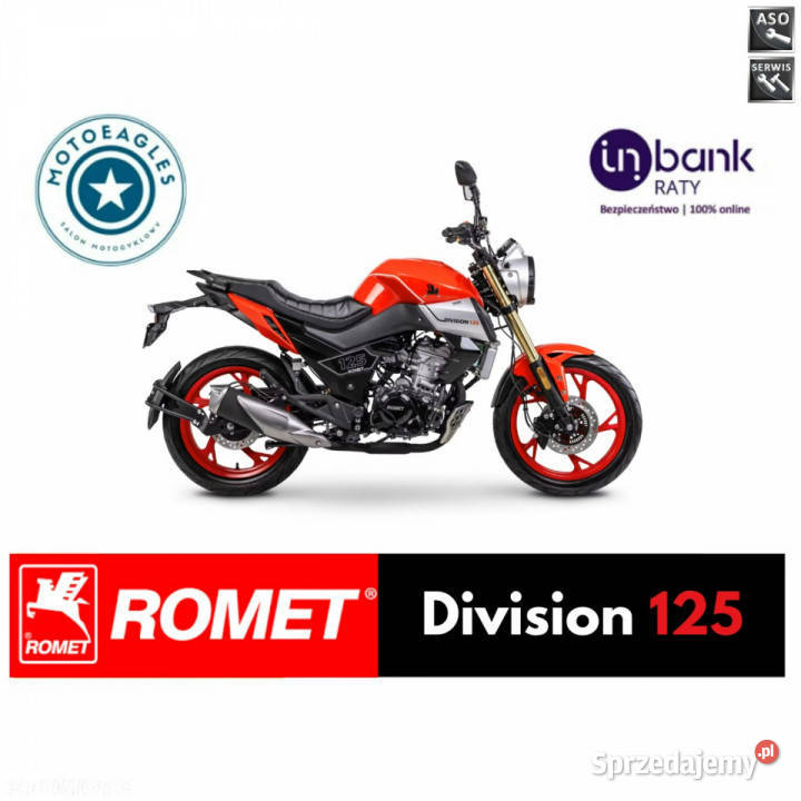 Romet inny Motocykl ROMET DIVISION 125 naked ABS Bicz