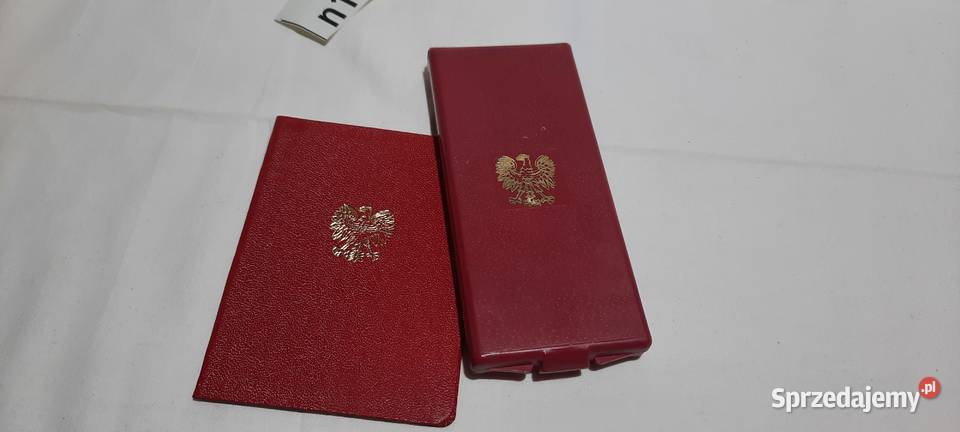 brązowy medal W służbie narodu legitymacja n10 Warszawa