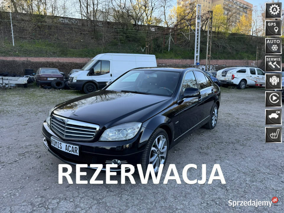 Mercedes C 200 18 KOMPRESSOR184AutomatŁopatki w ESP Szczecin sprzedam