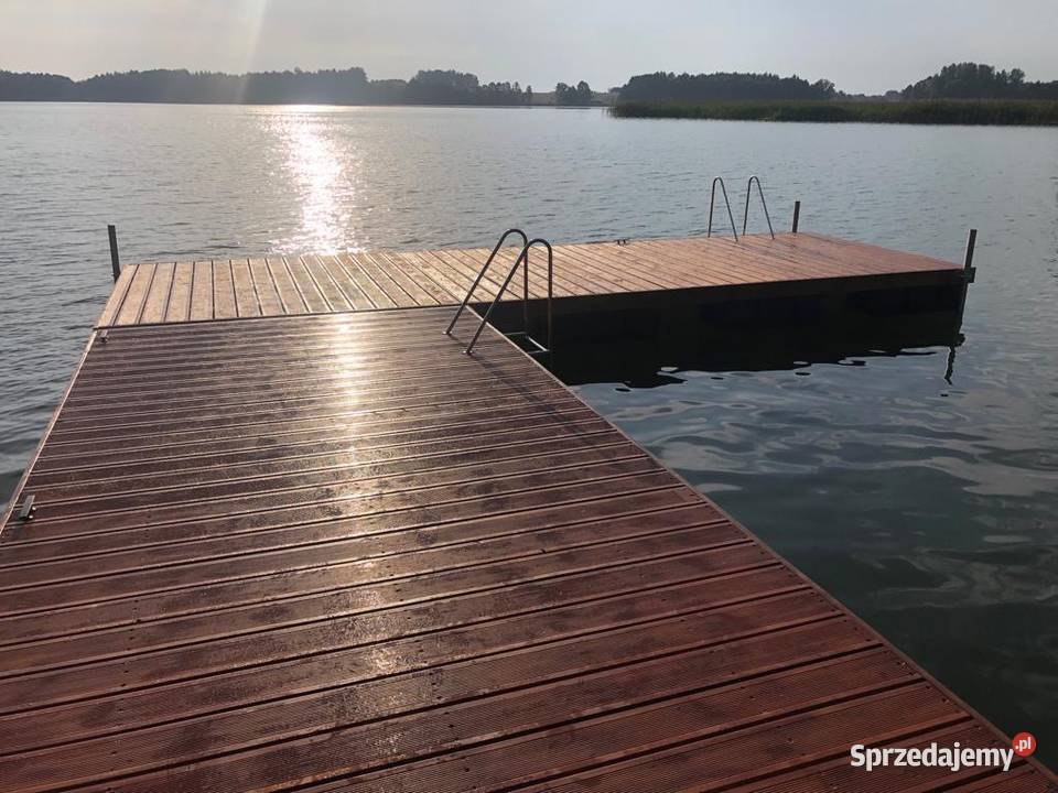 Aluminiowy pomost pływający lekki trwały Ostróda