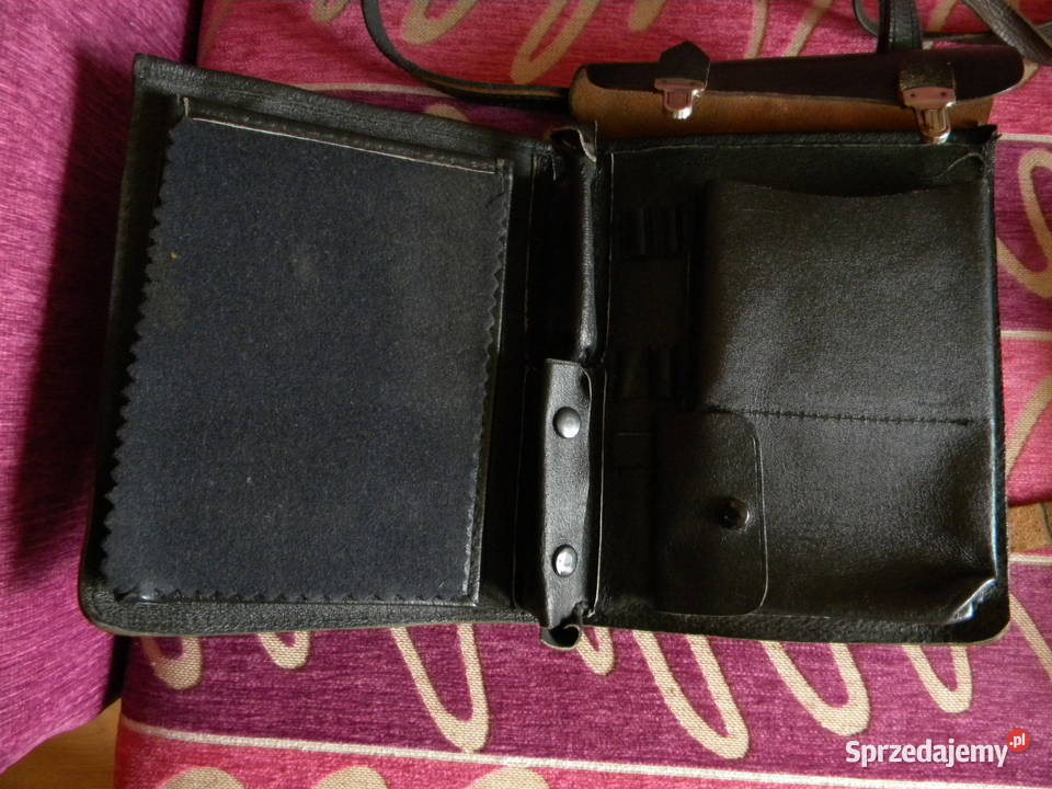 Raportówki skórzane