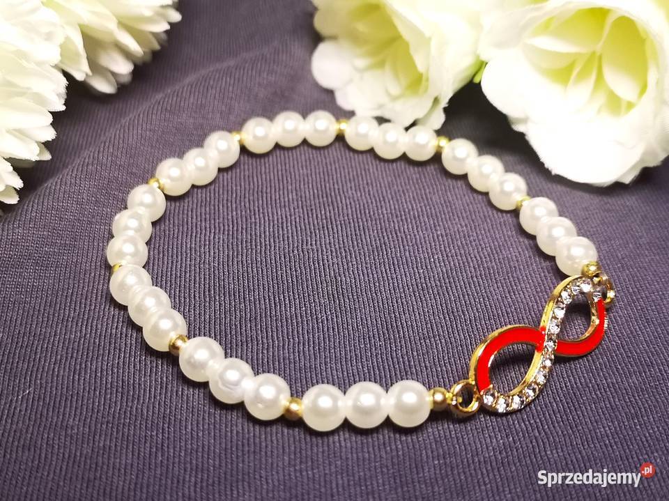 Bransoletka damska ze znakiem nieskończoności Kielce