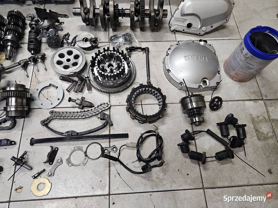 Yamaha XJ 900 silnik części wał kapa tryb