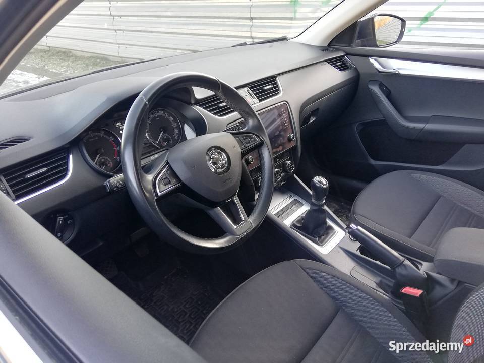 Skoda Octavia 3 LIFT Ekonomiczna HAK zielony Škoda Sompolno