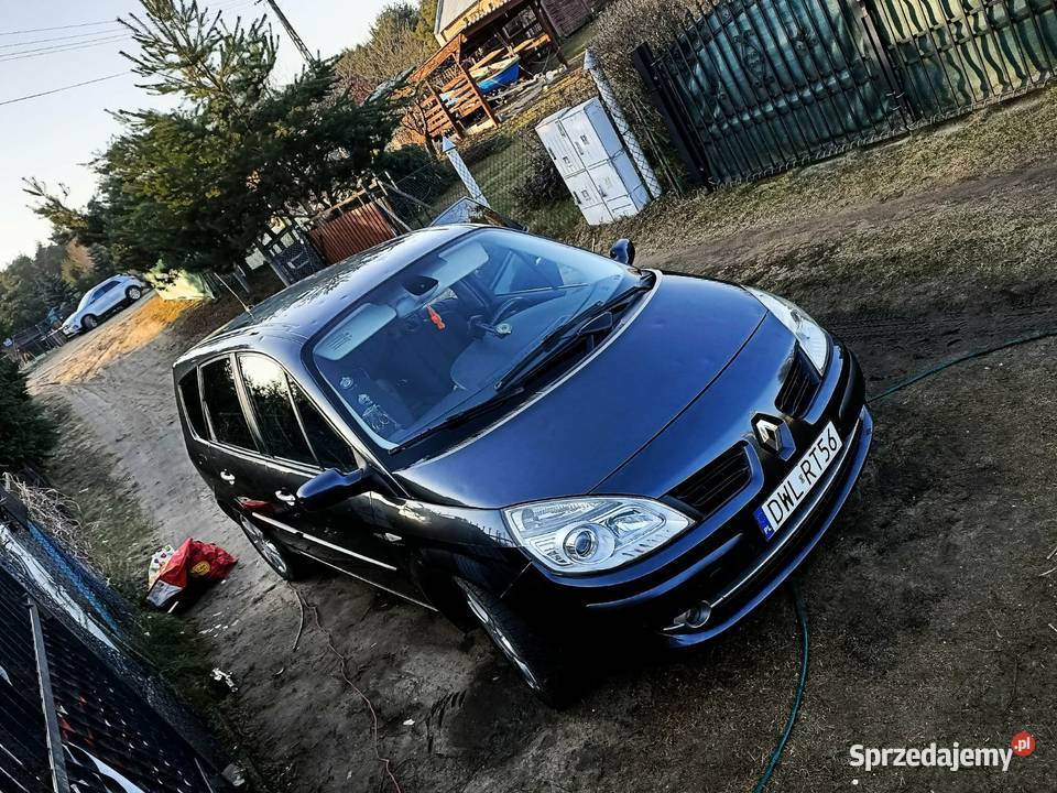 RENAULT SCENIC II 2008 Rodzinny Express 180 czujnik parkowania Scenic Żnin