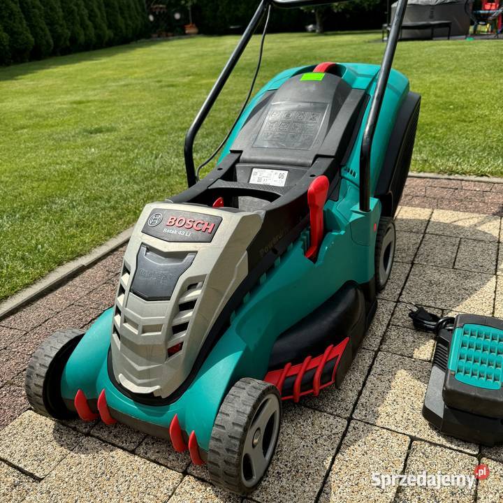 Kosiarka akumulatorowa Bosch Rotak 43Li z koszem Lubin