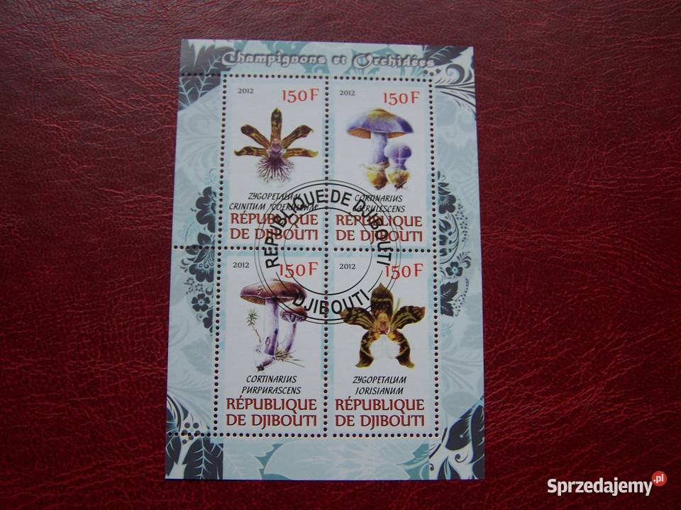 Dżibutti 2012 CTO Flora Grzyby Tychy