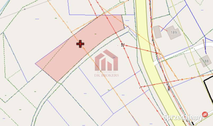 sprzedaży gruntu Żyznów 2240m2 telefon podkarpackie