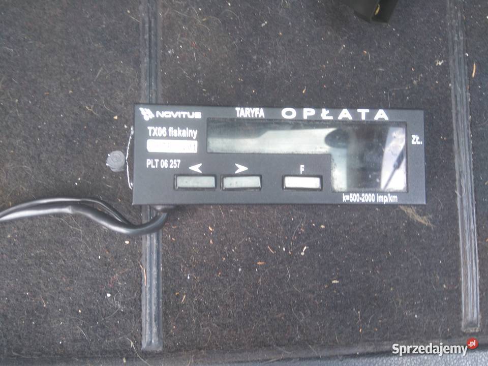 Taryfikator TaXI Akcesoria małopolskie Kraków