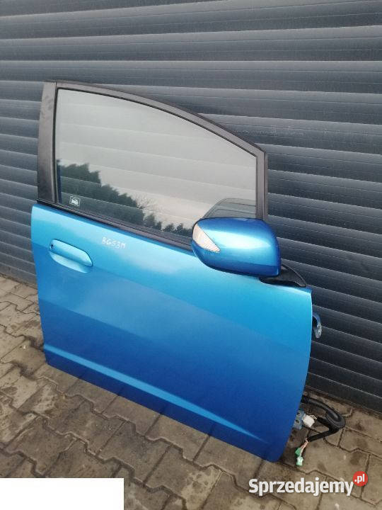 Honda jazz 2008 2012 drzwi prawy przód bg53m Karoseria Kozubszczyzna