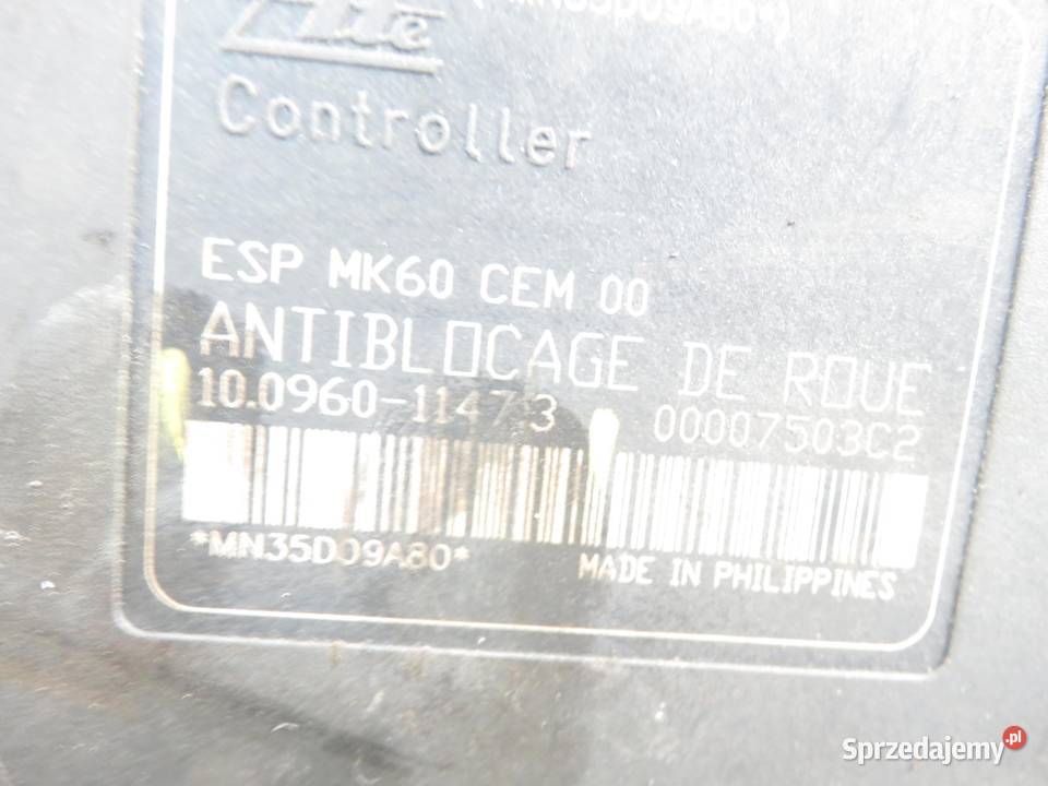 POMPA ABS CITROEN C5 II 9657061080 10096011473 Układ ABS i ESP