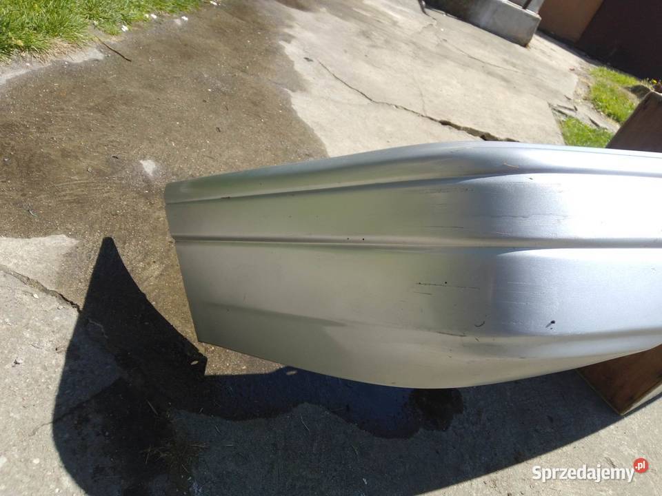 Zderzak przedni przód Hyundai Pony 1991 srebrny łódzkie