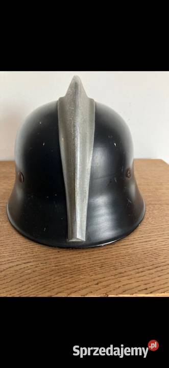 Super zadbany hełm niemieckiej straży Cybinka